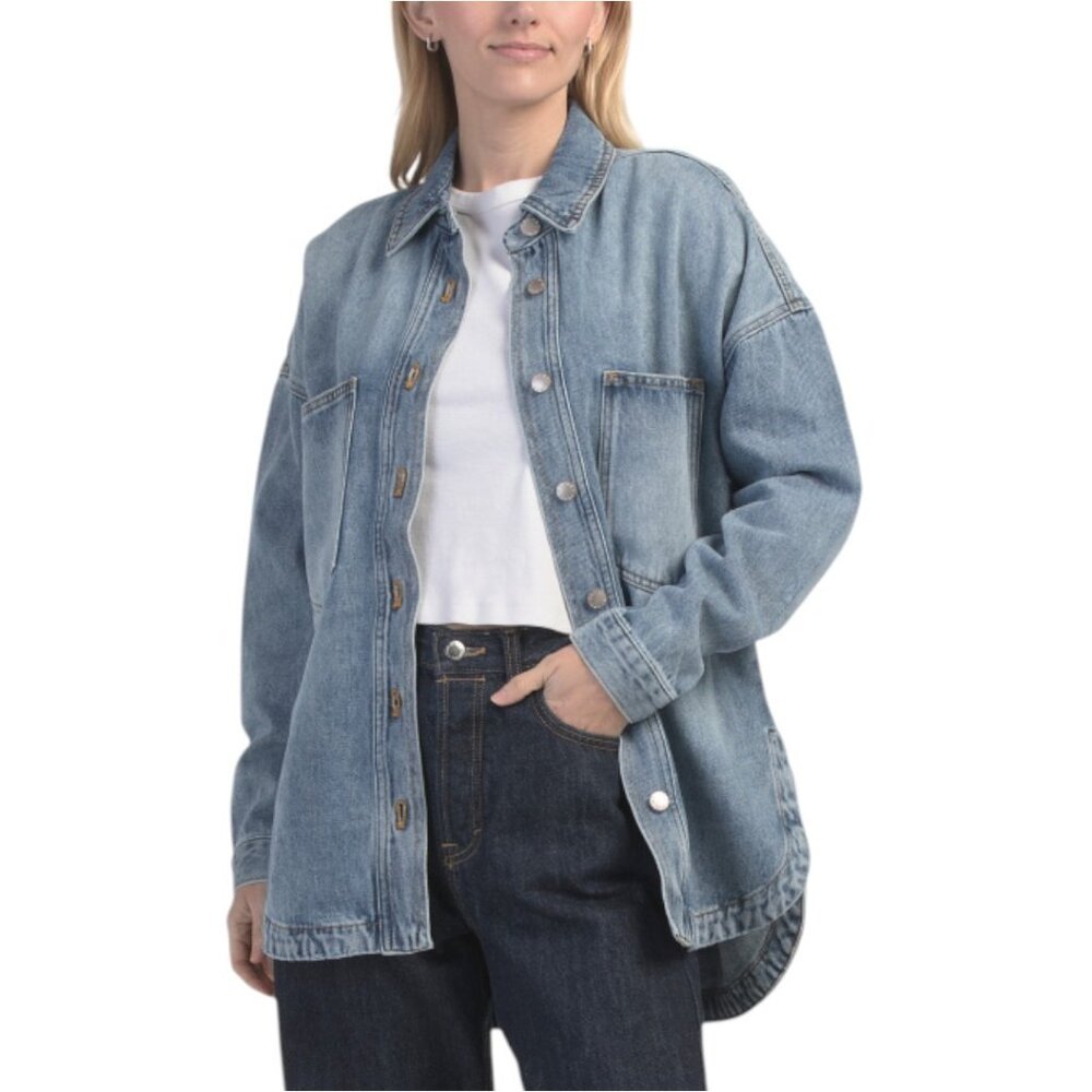 OAT NEW YORK Denim Shacket